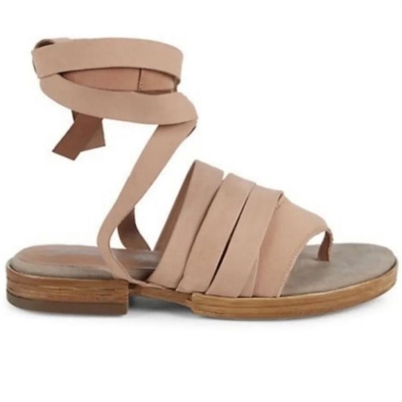 Free People Shoes - Free People Natural Sun Valley Wrap Sandals Women's Size 38